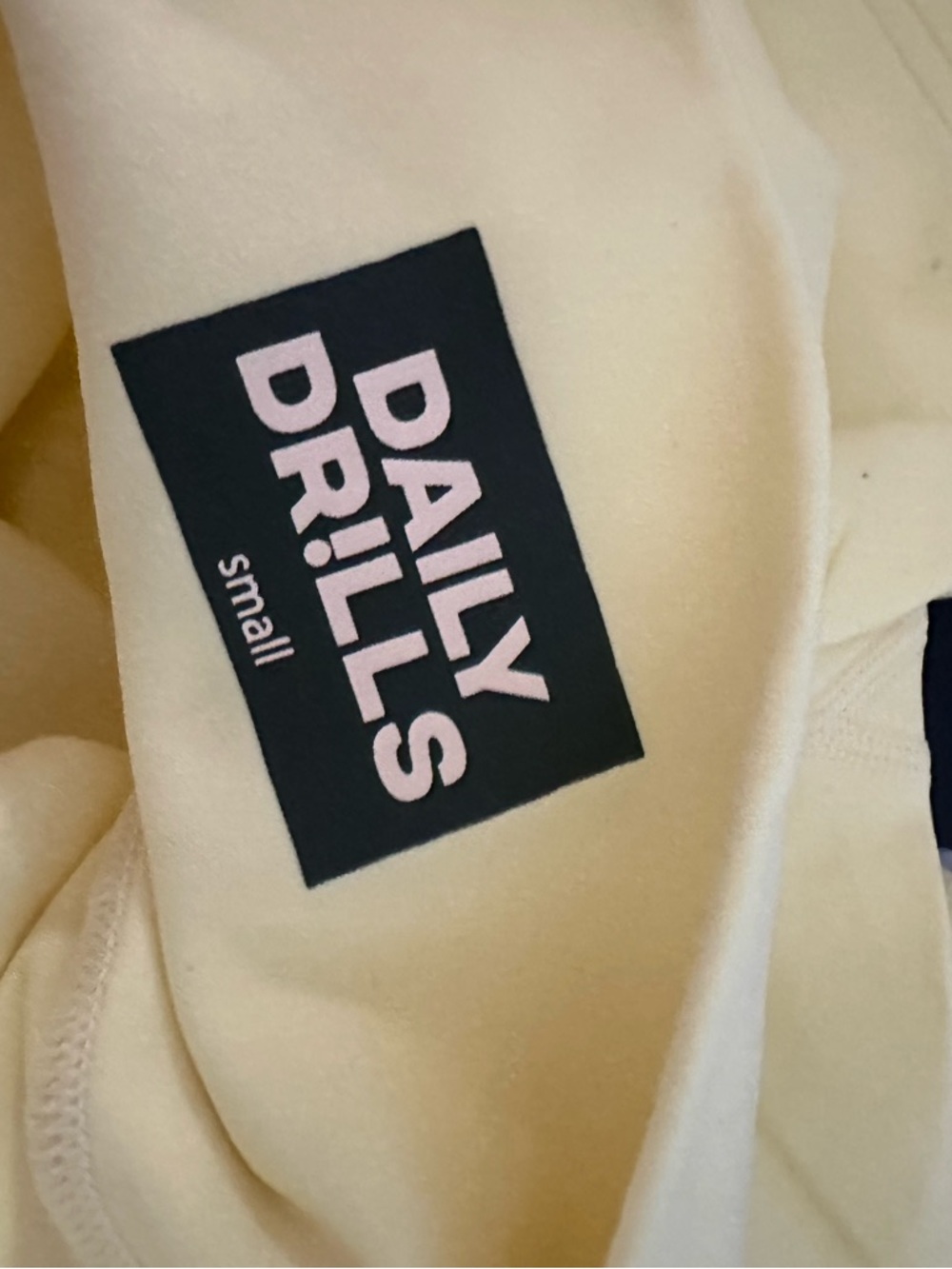 New Daily Drills LEMONADE Chill Shorts Only  Size SMALL Shortie Shorts - Picture 8 of 8